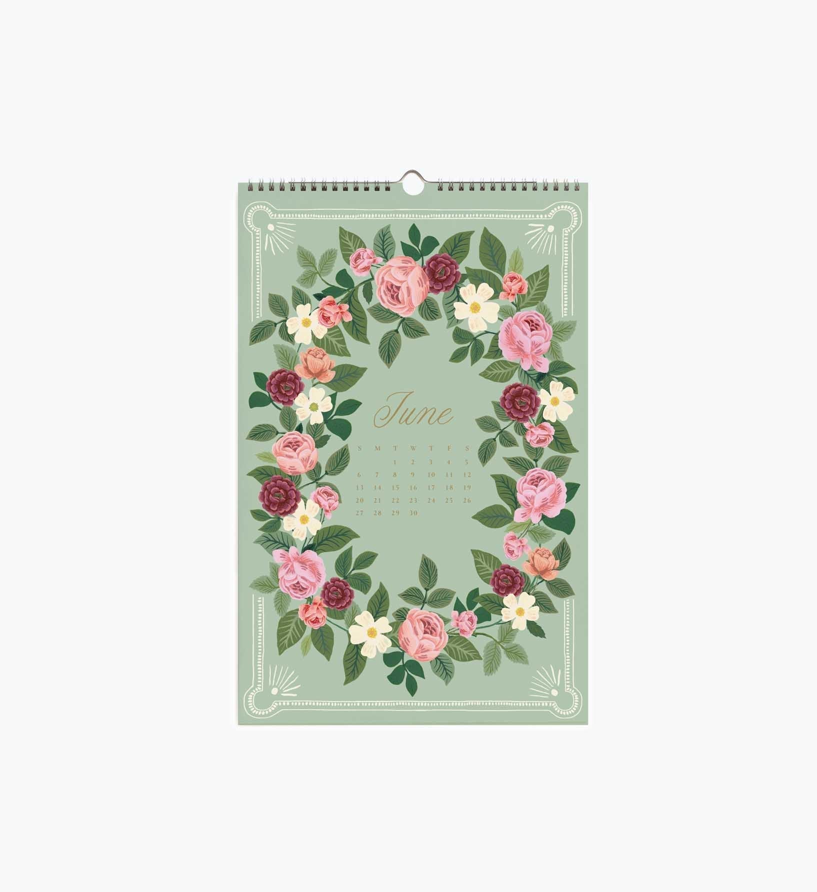 2027 Wall Calendar - Botanical Garden