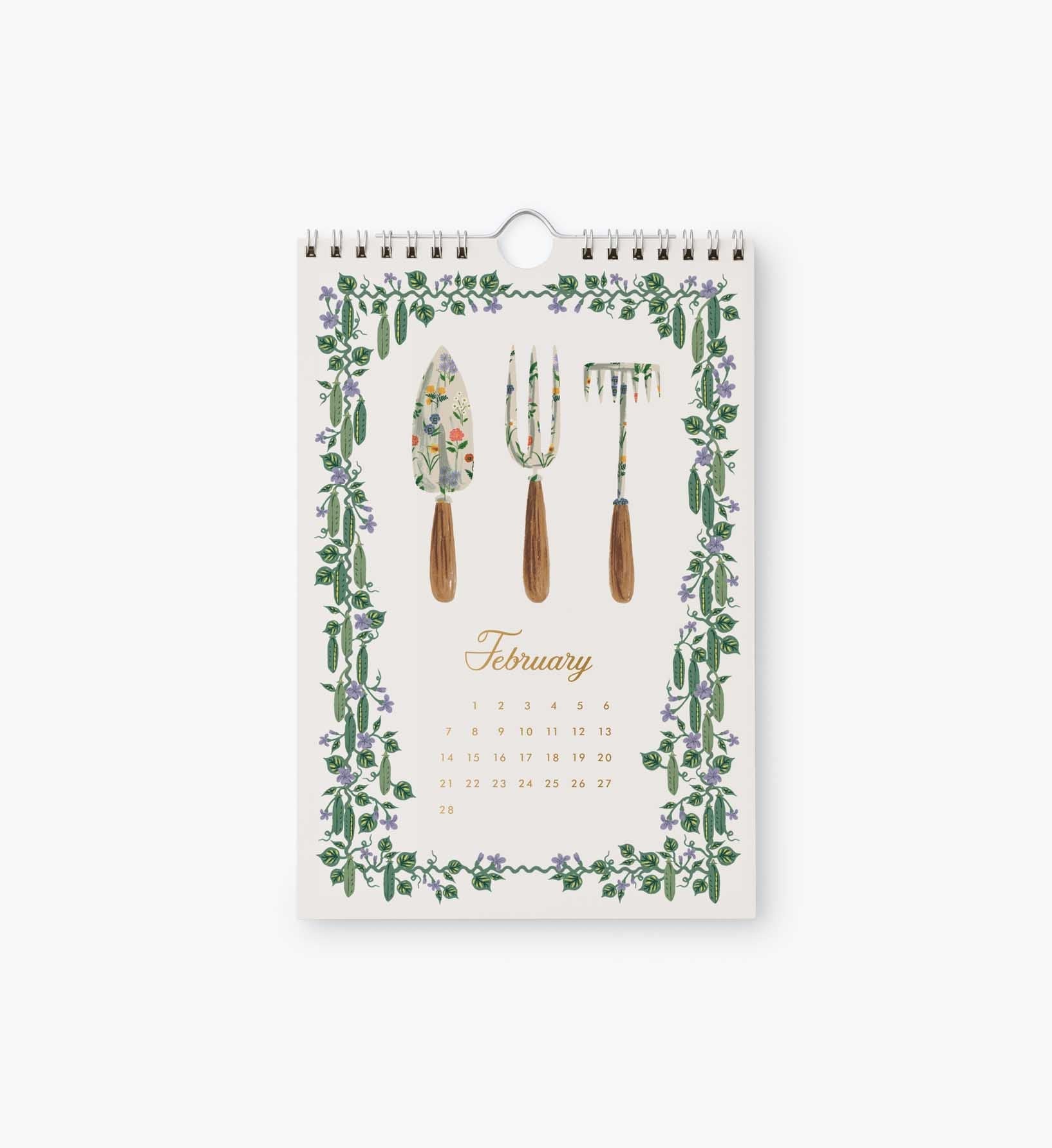 2027 Kitchen Calendar - Garden Study