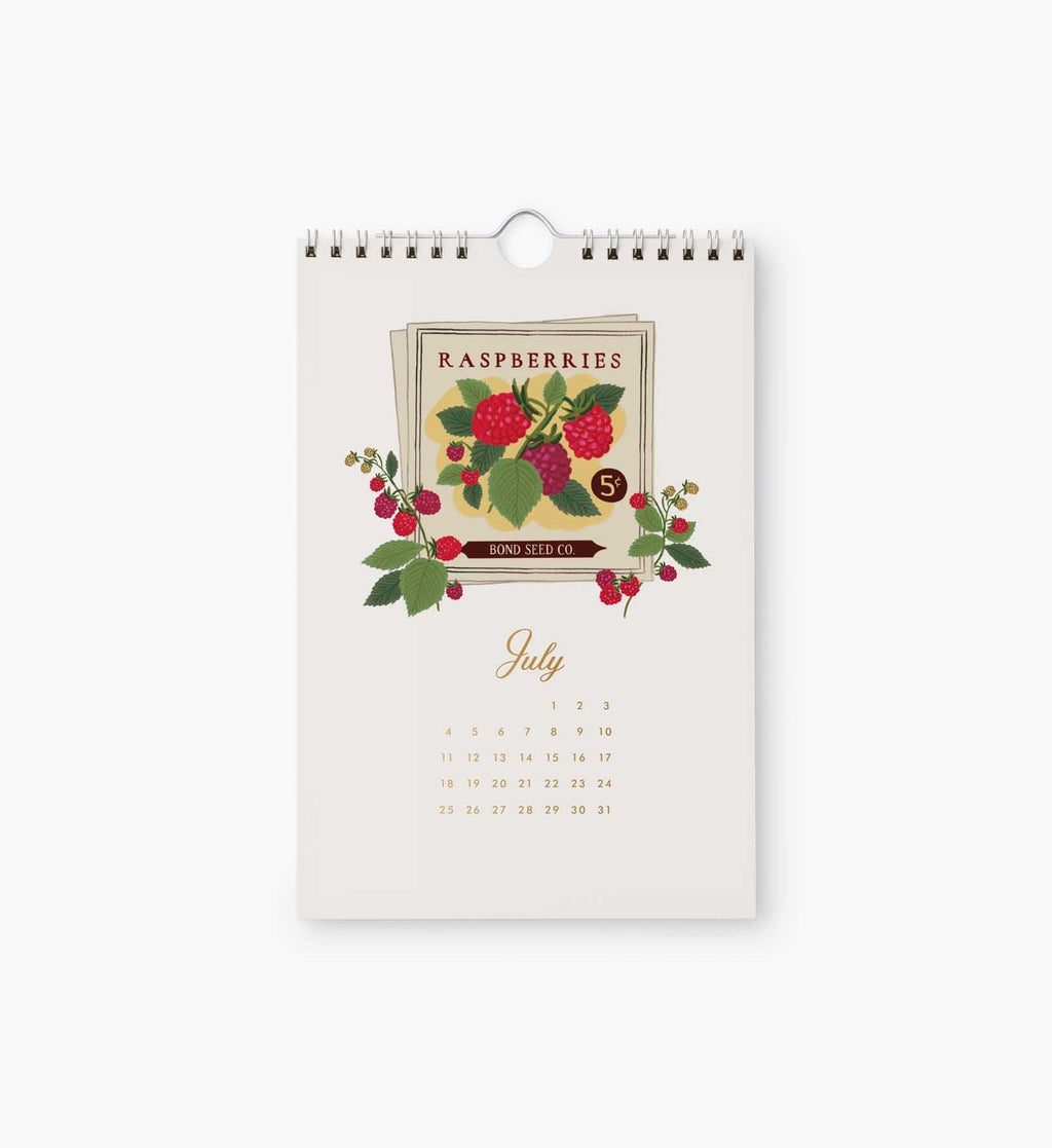 2027 Kitchen Calendar - Garden Study