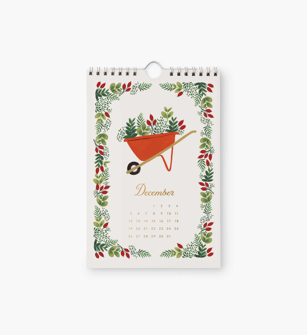 2027 Kitchen Calendar - Garden Study
