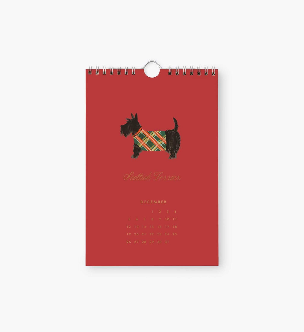 2027 Kitchen Calendar - Dog of the Month