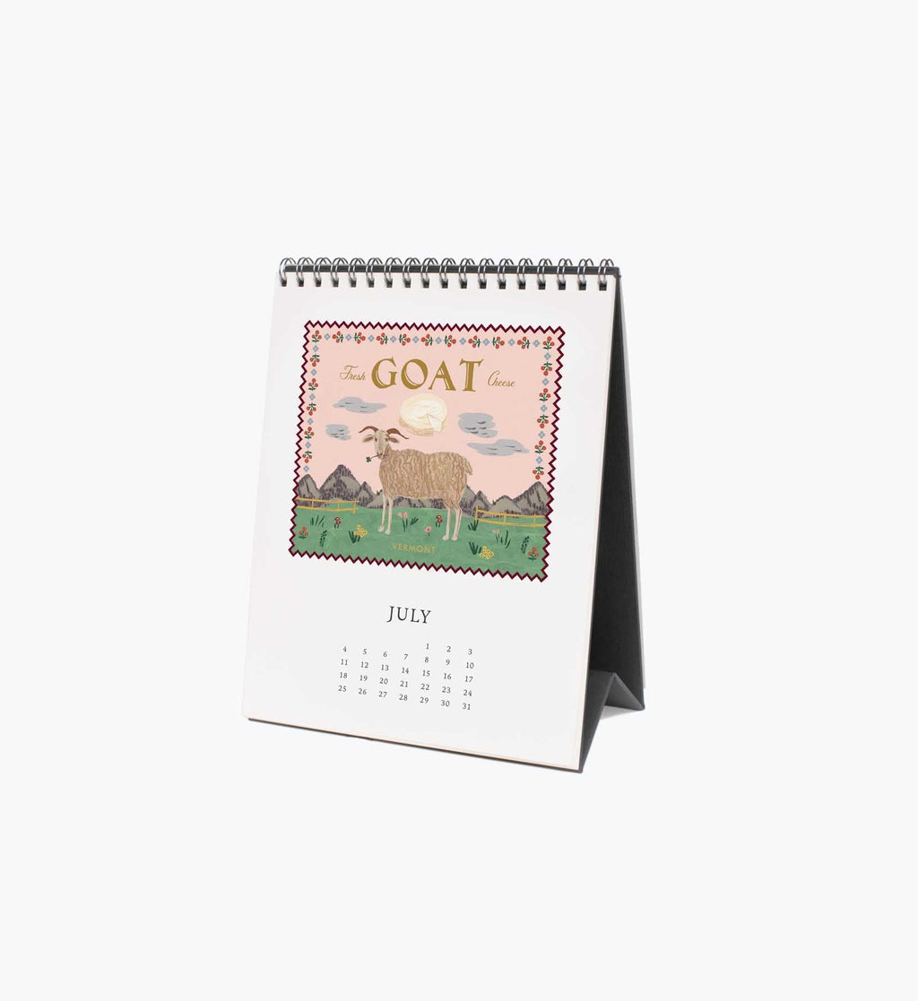 2027 Desk Calendar - Country Farm