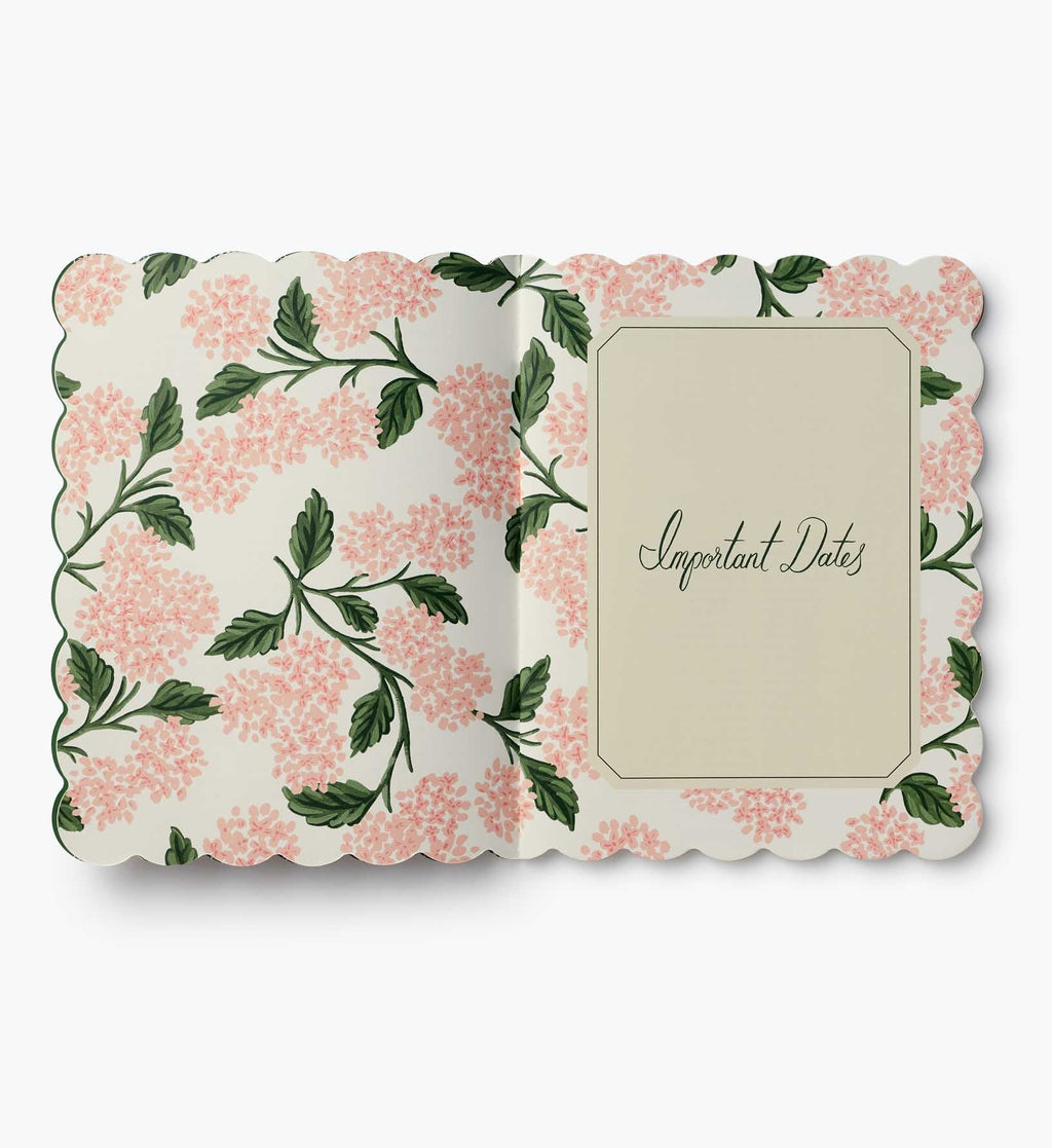 2026-2027 12-Month Academic?Appointment Notebook - Pink Hydrangea