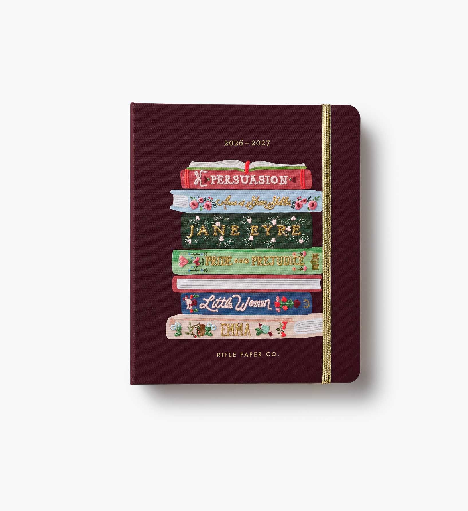 2026-2027 17-Month Academic Covered Spiral Planner - Ladies Night Book Club